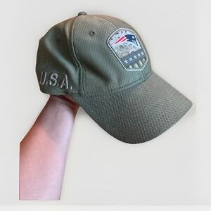 New England Patriots New Era 2019 Salute to Service 39THIRTY Hat O/S